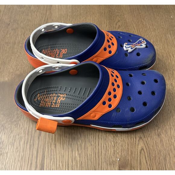 Crocs X NERF Classic Clog NERF Blaster Dart Unisex M 8/ W 10 Royal Blue Orange main image 7